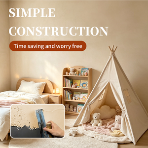 Enduit <span class=keywords><strong>de</strong></span> riz glutineux traditionnel ancien, respirant et régulateur d'humidité, pour la rénovation intérieure des villas, texture naturelle - Product Image 5