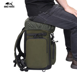 Mochila de Caza Gbaz Force 30L Verde con Soporte para Rifle y Bolsillos Laterales, Diseño de Espalda con Curva Fisiológica - Product Image 4