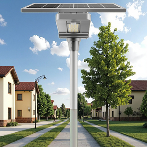 Farolas Solares LED Integradas Todo en Uno para Exteriores, IP67, 80W-150W, con Batería, para Paisajes, Carreteras y Parques Temáticos - Product Image 5