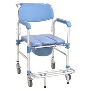 Moving Machine Transfer Chair Commode Chair Bath Chair and Wheelchair