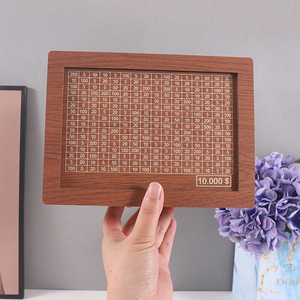 Hucha de madera personalizada con diseño de dólar, euro y libra, caja de ahorro portátil con logotipo personalizado, regalos novedosos, decoración del hogar - Product Image 5