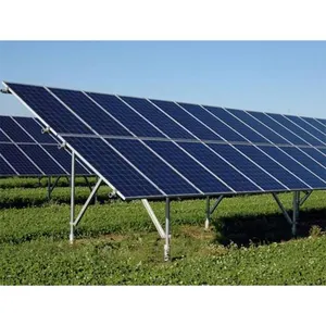 Ajustable de alta calidad fotovoltaica hierro soporte de montaje para Panel Solar