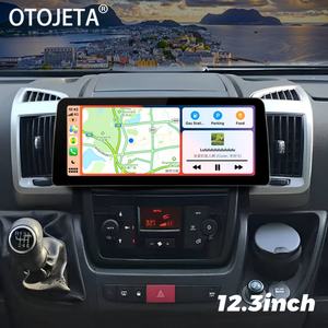 Radio con Pantalla de 12.3 Pulgadas, Reproductor de Video para Auto con Android 15, Estéreo para FIAT Ducato 2006-2017, GPS, Multimedia, Carplay, Unidad Principal - Product Image 1