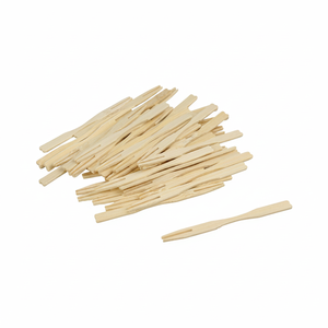 Mini forchette Finger Food da 9cm per feste estive scatola di 270-stoviglie e decorazioni - Product Image 2