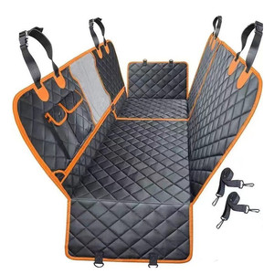 Funda Desmontable para Asiento de Mascota, Protector de Asiento Trasero Antiarañazos para Perros, Hamaca de Viaje Impermeable para Mascotas con Ventana de Malla - Product Image 3
