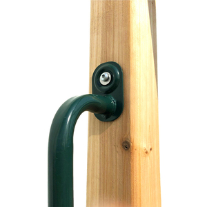 Monkey <span class=keywords><strong>Bar</strong></span> pour équipement de fitness extérieur en bois Jungle Gym Kids Obstacle Course Escalade Frame - Product Image 4