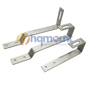 Factory Direct 304 Stainless Steel Solar Panel Mounting Brackets Tile Roof Hook for Solar Panel Mounting