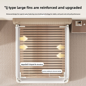 Barandilla de Seguridad para Cama de Bebé, Ajustable en Altura, Plegable, Anticaídas, para Camas de Todos los Tamaños, Elevación Vertical, para Dormir Bebés y Niños Pequeños - Product Image 3