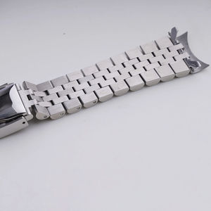 Bracelet de montre de luxe <span class=keywords><strong>Seiko</strong></span> SARB035 en acier Jubilee argenté 20 mm pour fermoir déployant Oyster, <span class=keywords><strong>boucle</strong></span> en acier inoxydable réglable - Product Image 5
