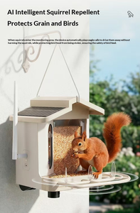 Comedero Inteligente para Pájaros con Cámara – Energía Solar, Control por Aplicación, Identificación de Aves y Alerta de Nivel de Comida - Product Image 5