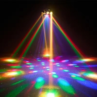 Lumière laser à motifs RGBW UNOXINE |   Faisceau DMX512 double vert et bleu pour discothèque, bar, karaoké et spectacles de nuit