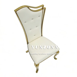 Sillas <span class=keywords><strong>de</strong></span> Hotel <span class=keywords><strong>de</strong></span> Lujo <span class=keywords><strong>de</strong></span> Acero Inoxidable <span class=keywords><strong>de</strong></span> Alta Calidad y Estilo Moderno, Sillas para Eventos, <span class=keywords><strong>Banquetes</strong></span> y Cenas al Aire Libre - Product Image 3