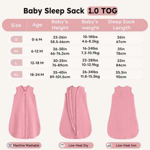 Cheap Price Infant 100% Organic Cotton Bottom Zip <b>Baby</b> <b>Nest</b> Sack Sleeping Bags - Product Image 4