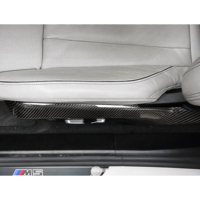 Panneaux de garniture latérale de siège en fibre de carbone sèche, style OEM pour BMW M5 G90 G99 4 portes 2025-IN, garnitures intérieures, panneaux de garniture latérale de siège G90