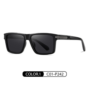 Nouvelles Lunettes de Soleil Polarisantes Décontractées Bleues à Monture TR90 pour Hommes, Verres UV400, Style Classique pour la Conduite - Vente en Gros - Product Image 6
