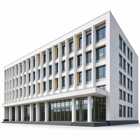Panneaux préfabriqués en acier pour bâtiments scolaires à montage rapide, structure boulonnée, programme réduit, moins de stockage sur site, installation préalable du câblage