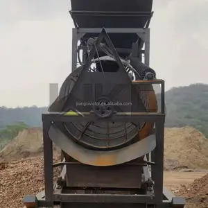 All-In-One Mobile Sand Sieve Machine Price Dirt Trommel Screener 70 Cubic Meter Per Hour Sand Screening Machine