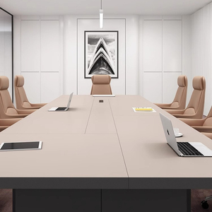 HYZ-85 escritorio nội thất văn phòng họp bàn Mesa de reuniones Bàn hội nghị Bàn hội nghị hiện đại bàn ghế - Product Image 4