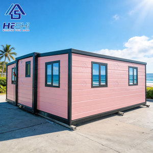Casa Prefabricada Expandible de Acero de 20 y 40 Pies, Contenedor de Lujo de 1, 2, 3, 4 o 5 Dormitorios, Construcción de Viviendas Pequeñas - Product Image 1