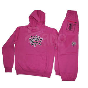 Por encargo transpirable de gran tamaño pulóver chándal venta al por mayor precio barato Puff impresión conjuntos para el invierno venta en línea - Product Image 1