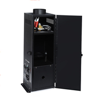 Machine à Effet de Scène pour Événements, Pulvérisateur Électrique Coloré à Quatre Coins, Machine à Feu Réel DMX, Contrôle DJ, Machine à Jet de Flamme 200W pour Scène