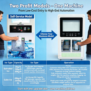 Distributeur automatique de glace commercial extérieur grande capacité autonettoyant avec paiement intelligent - Product Image 5