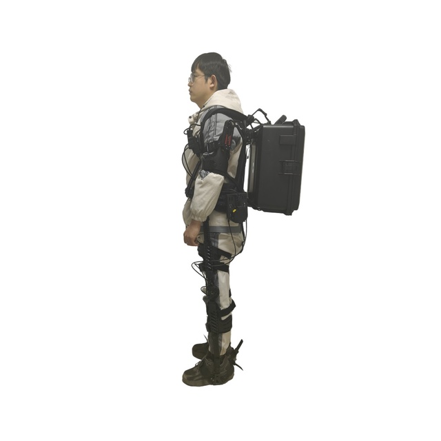 Emergency Rescue Exoskeleton Robot Fire Forest Fire Fighting Equipment Passive Mechanical Power Unit Foot Body Arm Wrist Face