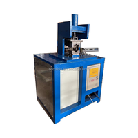 Machine de poinçonnage d'angle semi-automatique hydraulique haute efficacité Caida pour tubes carrés en acier inoxydable, coupe à 90 degrés, 220V/380V