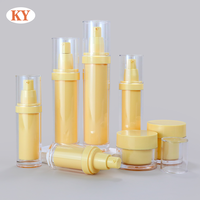 Nouvelle bouteille de cosmétiques Double couche en plastique combinaison sous vide bouteille de lotion PS bouteille fendue de voyage de haute qualité