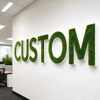 Enseigne personnalisée en mousse avec logo, Décoration murale en mousse de renne, Enseigne murale en mousse pour bureau, Lettres personnalisées en mousse, Signalétique en mousse pour entreprise
