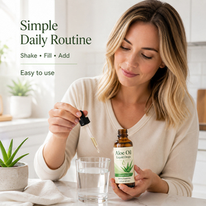 Enzymes, prébiotiques, complément alimentaire naturel à base de plantes, extrait vert, complexe D3 K2, glycinate de magnésium 1160 mg, huile d'aloe vera, liquide oral - Product Image 4