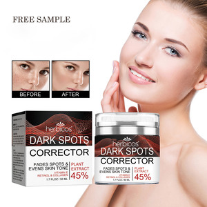 Herbicos Fade Face Dark Spot Blemishes Corrector Remover Private Whitening Hidratante Facial y Body Freckle Remover Cream - Product Image 1