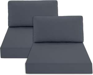 Waterproof Detachable Cover Outdoor <strong>Chair</strong> Cushions Patio Furniture Set Seat Couch Cushion Pillow Lumbar Pillows Seat Cushions - Product Image 5