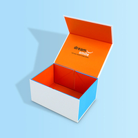 Dossiers magnétiques pliables en carton sur mesure de luxe pour la présentation de cadeaux haut de gamme et les cadres photo