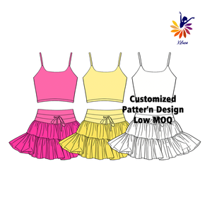 Ensemble de yoga en gros pour enfants, vêtements pour petites filles, tenues de sport pour filles - Product Image 1