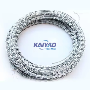 Fil barbelé en acier galvanisé haute résistance pour clôture périmétrique - Product Image 2