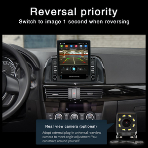Autoradio android à écran tactile vertical de 9.7 pouces, gps, lecteur DVD, stéréo, carplay, 4G, style tesla, pour voiture <span class=keywords><strong>Mazda</strong></span> CX-5 CX5 (2012-2017) - Product Image 2