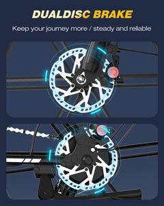 Vélo électrique pliable X11 KOOLUX 250W pour l'UE, 500W 48V 23.4Ah, double batterie au lithium, léger, pour la ville, 20 pouces - Product Image 6