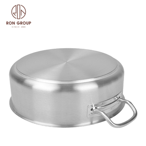 Accessoires d'ustensiles de cuisine en acier inoxydable, ustensiles de cuisine antiadhésifs, casseroles pour mariage Banquet Restaurant fête - Product Image 3