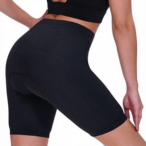 Shorts de sport pour femmes, couleur unie, doux, respirants, pour le cyclisme, l'entraînement, le jogging, taille haute, pour la salle de sport, shorts de cycliste - Product Image 3
