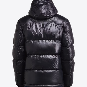 Giacca Invernale Impermeabile da Uomo Yingquanz High Street con Cappuccio, <span class=keywords><strong>Piumino</strong></span> Uomo Personalizzato Lucido - Product Image 2