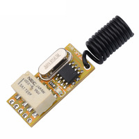 Module récepteur 433 MHz à impulsions DC12V, télécommande sans fil pour jogging, émetteur RF 433 MHz, télécommande