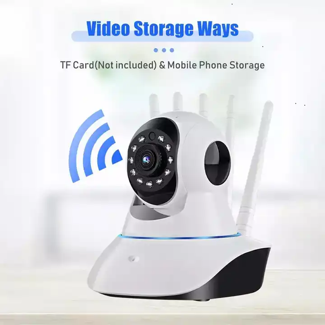 A1 Pan Wireless Wifi Camera 360 Degree Shaking Machine 1080P Cameras Home Wifi HD Infrared Night Vision Monitor