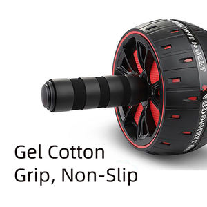 Ruedas de rodillos abdominales de alta calidad, <span class=keywords><strong>rodillo</strong></span> de rueda Ab, correa elástica, juego de equipo de gimnasio para el hogar, productos de Fitness, forma de cuerpo - Product Image 2