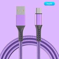 Câble de données pour téléphone portable Type-C/USB-A avec charge rapide et transfert de données, personnalisable pour Android