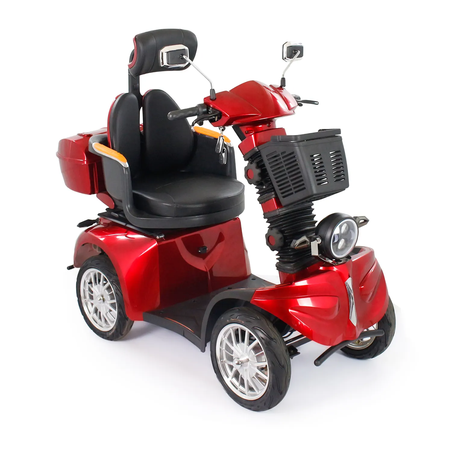 1000W Heavy Duty Seguro e Estável Deficientes Idosos Deficientes 4 Rodas Elétrica Mobilidade Scooters para Idosos