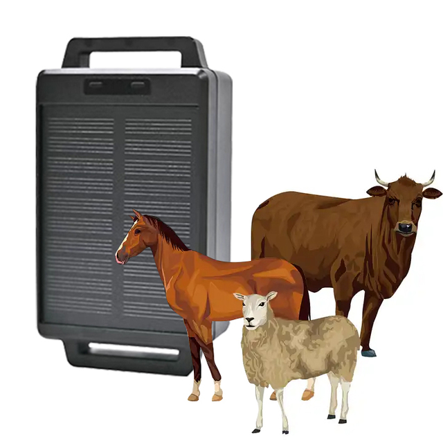 Tracking Software Long Standby 9000mah Waterproof Solar Collar Cow cattle smart animal gps tracker with app control