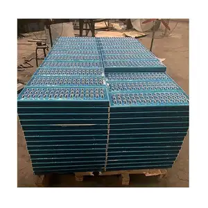 High Quality Hot Dipped Galvanized Anti Slip Punched Aluminium Stair Nosing Galvanized Steel Bar Grating For Conveyor Walkways