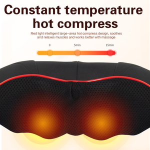 Hochwertige elektrische Nackenmassagegerät Nacken-Schultermassagegerät für Nacken hinten Körpermassagegerät mit Heizung - Product Image 6