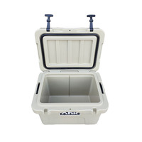 Glacière portable isotherme rotomoulée en plastique haute performance de 25 litres avec logo personnalisé